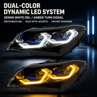 Paar Auto-LED-Scheinwerfer-Set Passend für BMW Z4 E89 2009-2016 Zweifarbige DRL-Projektor-Scheinwerfer Plug-and-Play