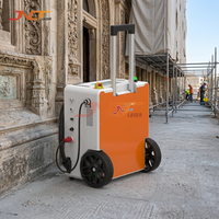 Détacheur de graffitis au laser 500W pour le nettoyage des murs en briques, en béton, en pierre, des façades de bâtiments extérieurs sans produits chimiques