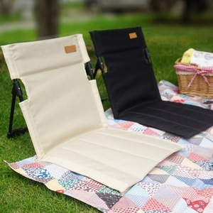 Chaises pliantes de jardin en aluminium portable avec dossier en tissu Oxford pour l'extérieur, la plage, le parc, le camping et la salle de sport - Product Image 3