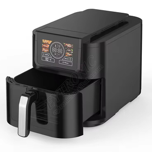 Friteuse à air numérique intelligente AI Slim 8L avec fenêtre visible, friteuse à air numérique directe d'usine, verrouillage <span class=keywords><strong>de</strong></span> sécurité pour enfants, panier - Product Image 5