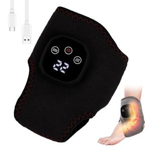 Foot Pad Custom Heated Foot Brace Wrap Cordless Heat Compress Foot Massager <b>Machine</b> Ankle Massager with Heat - Product Image 3
