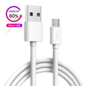 Cabo micro usb de dados v8 para samsung e android, venda quente, cabo de carregamento usb