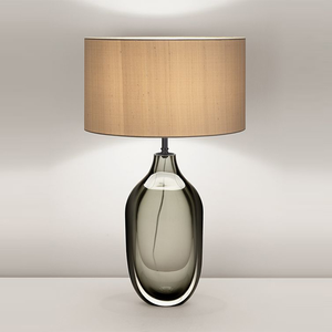 Factory Modern Taste Fashion Table <strong>Lamp</strong> Blue <strong>Coloured</strong> Glaze Desk <strong>Lamp</strong> with Shade with for Hotel Rooms Bedside Reading Lights - Product Image 2