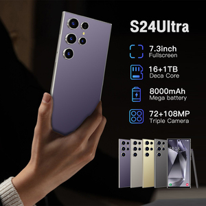 2025 S24 Ultra 7 pulgadas Android 5G <span class=keywords><strong>Smartphone</strong></span> Nuevo Dual SIM 16GB RAM MTK Procesador 65W Carga rápida 512GB ROM Global a prueba de golpes - Product Image 5