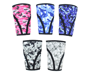 Compression en néoprène de 7mm, manche pour le genou, grande marque privée, soutien pour squats, manchon de compression, levage de poids - Product Image 6