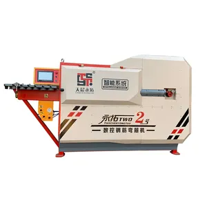Cnc Hydraulic 5 to 10mm Single and 5 to 8 Double Reinforcing Stirrup Bending Machine