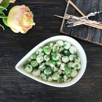 Pois wasabi de style japonais populaires en blanc et vert de qualité supérieure Pisum Sativum
