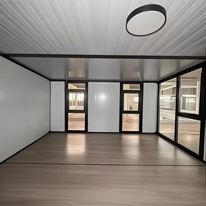 <span class=keywords><strong>Maison</strong></span> conteneur extensible à double aile avec cuisine séparée, <span class=keywords><strong>maison</strong></span> mobile pour usage hôtelier ou en villa, structure en acier, design moderne - Product Image 3
