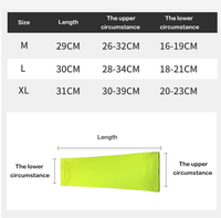 Manchons de compression élastiques pour mollets et protège-tibias de sport en gros pour la protection