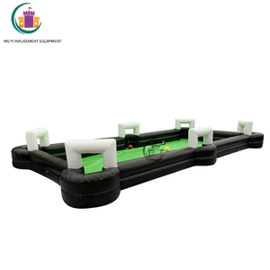 Mesa de billar inflable de 8m x 4m para fútbol, juego de billar humano inflable, bola de billar inflable, juegos de fútbol, coche de carreras Unisex G044 - Product Image 1