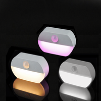 Lampe de nuit LED magnétique rechargeable à intensité variable avec détecteur de mouvement TAIKOO pour la maison, lampe murale pour chambre d'enfant
