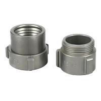 Kopling Selang Pemadam Kebakaran Fleksibel dari Paduan Aluminium 1-1/2" 2-1/2" Fitting NH/NST Adaptor Pin Lug Ringan Standar NFPA untuk Kelas A/B