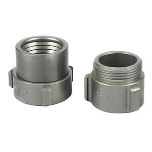 Raccord flexible en alliage d'aluminium pour tuyau d'incendie 1-1/2" 2-1/2" avec raccord NH/NST, adaptateur léger à broches, norme NFPA pour les classes A/B - Product Image 3
