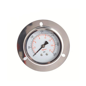 HUBEN <span class=keywords><strong>WIKA</strong></span> 게이지 액세서리 - <span class=keywords><strong>WIKA</strong></span>(후면 연결) 압력 게이지용 패널 장착 플랜지 - Product Image 1