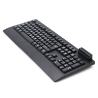 Keyboard Proyeksi USB Berkabel Ukuran Penuh Kualitas Tinggi Kustom K300R dengan Pembaca Kartu Cerdas Baru
