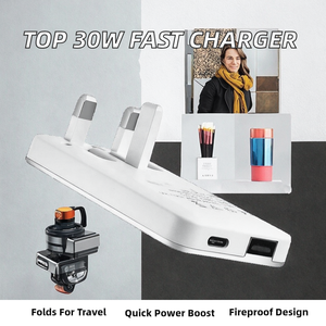 Cargador Eléctrico PD de 30W, Nuevo Modelo 2026, Más Vendido, Adaptadores y Cargadores Electrónicos de Última Tendencia - Product Image 2