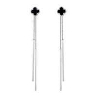 Nouvelles Boucles d'Oreilles à Pompon Trèfle à Quatre Feuilles 2026, Caractéristiques et Polyvalentes pour Femmes