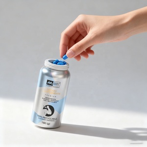 Bouteille et pot en aluminium personnalisables, idéaux pour l'emballage de compléments alimentaires pour animaux de compagnie avec votre logo et votre design - Product Image 5