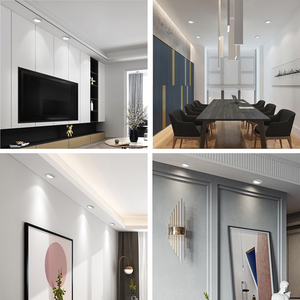 Đèn chiếu sáng âm trần tròn vuông, đèn spotlight âm trần có thể điều chỉnh, đèn downlight SMD 3w 5w <span class=keywords><strong>7w</strong></span>, đèn <span class=keywords><strong>led</strong></span> âm trần - Product Image 3