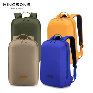 Kingsons <b>Backpack</b> 15 Inches 20-35L Multiple Pockets Business Travel Unisex Solid Color <b>Lightweight</b> Casual Student <b>Backpack</b> - Product Image 1