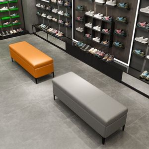 Banco de almacenamiento, banco para cambiar zapatos, sofá largo, mueble de entrada con asiento para uso doméstico - Product Image 1