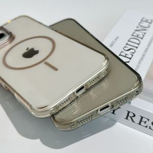 Coque de téléphone magnétique en matériau PC <span class=keywords><strong>allemand</strong></span> pour iPhone 17 Pro Max, rigide et transparente avec béquille pour appareil photo - Product Image 3