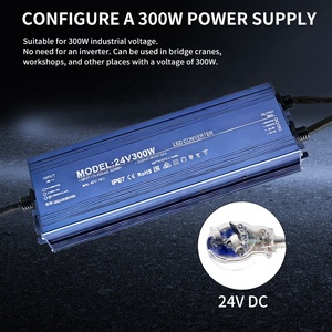 24v Boundary Waterproof Indicator Proximity Industrial Linear Led Alarm <b>Tower</b> Projection Safety Light Overhead Crane 1335N 24v D - Product Image 3