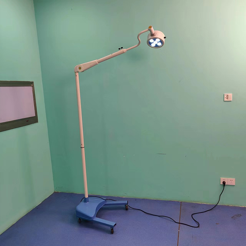 MN-EXM10M Durable Surgical Veterinary Clinic Equipment Standing Operating Lamp Examination Light