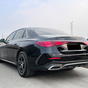Mercedes-Benz E-Class W214 Rear Wind Blade Decal Carbon Fiber Texture Piano Black ABS Adhesive Body Sticker Exterior - Product Image 3