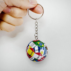 QYS Colgante Souvenir Copa de Fútbol 2026 Llavero 3D PVC Mini Balón - Product Image 4