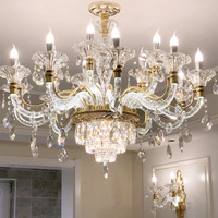 Lustre décoratif K9 en cristal, lampe de Table de luxe pour salon