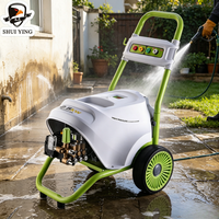 Nouvelle Laveuse de Voiture Portable Étanche 220V Automatique Haute Pression 100 Bars 2.5kW pour Usage Domestique et Mobilier de Jardin