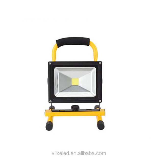 10W 20W 30W 50W 100W LED Rechargeable Flood Light IP65 Outdoor Reflector Projector Portable Camping Spotlight Searchlight 3000K