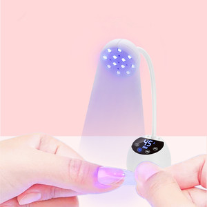 Lampe à ongles UV LED sans fil 36W, mini, 12 ampoules, écran tactile, portable, séchage rapide, rechargeable par USB, pour salon - Product Image 2