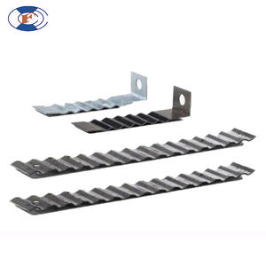 HF Vente en gros Design industriel Anti-Corrosion Durable Aluminium <span class=keywords><strong>Fer</strong></span> Acier Zig Zag Briques ondulées Attaches murales pour immeuble de bureaux - Product Image 3