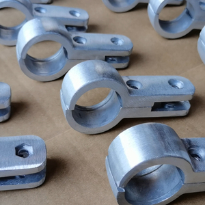 Piezas de accesorios de Metro de <span class=keywords><strong>tren</strong></span> de autobús, accesorios de riel de agarre, abrazadera de vidrio de junta de conexión para tubo de pasamanos - Product Image 4