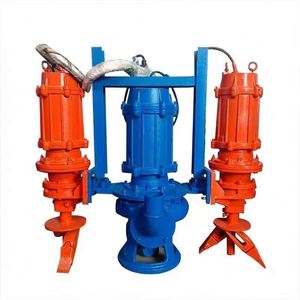 SHUANGSHENG High-Strength Metal <b>Submersible</b> Slurry <b>Pump</b> High-Pressure Sealing 0.75KW 50/60Hz 2 Inch Outlet for Wastewater - Product Image 2
