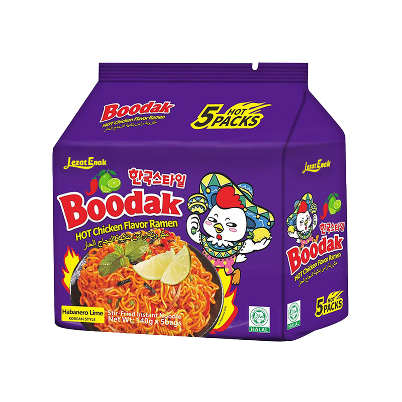 HAOQUWEI Korean Spicy Quick Cook Wheat