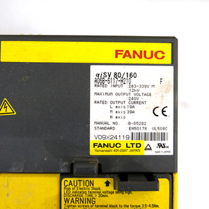 A06B-6117-H210 Fanuc Alpha i Servoamplificador AiSV-80/160 de 2 ejes y 200 V, módulo de accionamiento CNC A06B6117H210 Fanuc Drive - Product Image 2