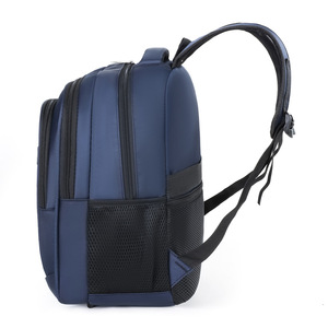 Men's <b>Backpack</b> Lightweight Large Capacity Multi Compartment Laptop Bag Business Travel Blue - Product Image 1