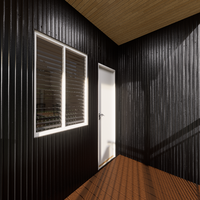 Edificio de acero prefabricado personalizado Estructura de acero ligera Mansión de lujo moderna prefabricada Villa en venta