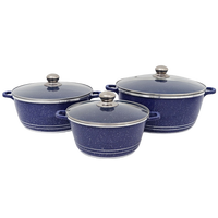 Ensemble de casseroles en aluminium moulé sous pression de haute qualité pour la cuisine, 6 pièces, antiadhésif, casseroles, faitout, ensemble de casseroles