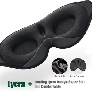 Masker Mata tidur khusus 3D dengan headphone Bluetooth <span class=keywords><strong>2</strong></span> <span class=keywords><strong>in</strong></span> <span class=keywords><strong>1</strong></span> <span class=keywords><strong>Headset</strong></span> masker mata musik nirkabel elastis lembut untuk istirahat perjalanan dan Yoga - Product Image 3