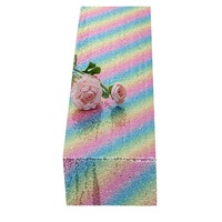 Chemin de table en polyester écologique brodé de fleurs de style américain, idéal pour les anniversaires, mariages, fêtes et la décoration intérieure – Vente chaude