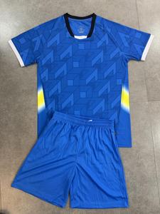 Maglie da <span class=keywords><strong>calcio</strong></span> unisex pronte per la spedizione, set ad asciugatura rapida e traspiranti, uniformi da allenamento per il <span class=keywords><strong>calcio</strong></span>, abbigliamento sportivo da squadra estivo con pantaloncini - Product Image 5