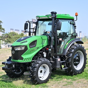 Tracteur agricole compact 80 CV 4x4, puissance de sortie stable pour le travail du sol sur les exploitations moyennes, l'entretien des vergers et les opérations agricoles quotidiennes - Product Image 2