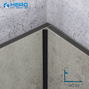 Profili in Acciaio Inox <span class=keywords><strong>per</strong></span> Angoli Interni di <span class=keywords><strong>Piastrelle</strong></span> in Ceramica, Decorazioni Metalliche <span class=keywords><strong>per</strong></span> Pareti - Product Image 1