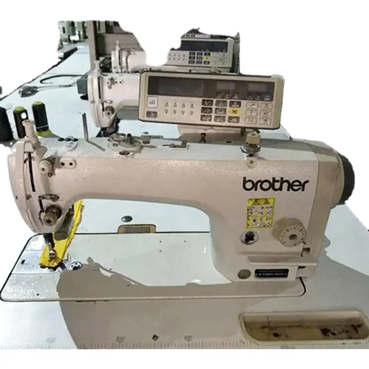 Fornitore Brother 7200c servomotore elettronico punto annodato macchina da cucire industriale 2nd hand