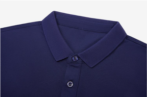 Chemises polo en coton pour hommes, chemises polo Business Boss, coupe slim, chemises polo décontractées pour hommes, toutes saisons - Product Image 2