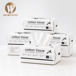 Serviette jetable non tissée pour le visage, paquet souple à dérouler, lingette sèche sans peluches, à usage unique, pour le nettoyage du visage, les soins de la <span class=keywords><strong>peau</strong></span> et les voyages - Product Image 1